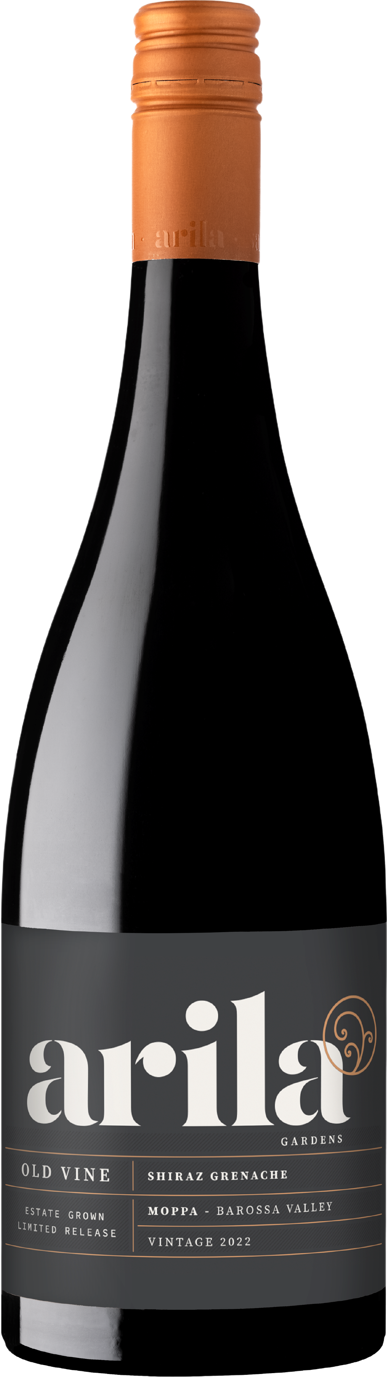 Arila Gardens Old Vine Shiraz Grenache 2022 Barossa Valley